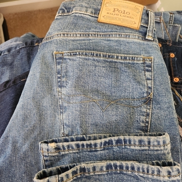 Polo Ralph Lauren  Hampton Relaxed Straight Mens Jeans, sz 34 - Picture 11 of 11